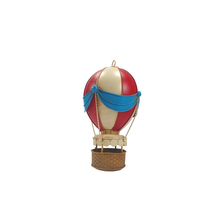 Αερόστατο μεταλλικό κόκκινο-εκρού
