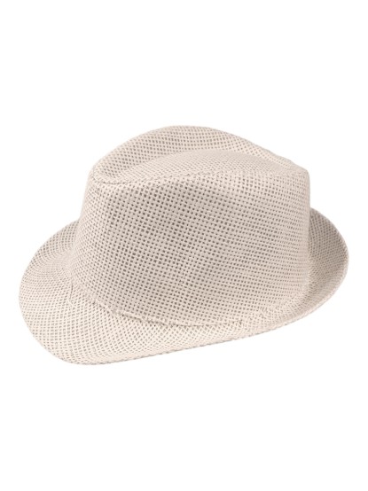 Βαπτιστικό καπέλο για αγόρι ψάθινο λευκό καβουράκι Νο48