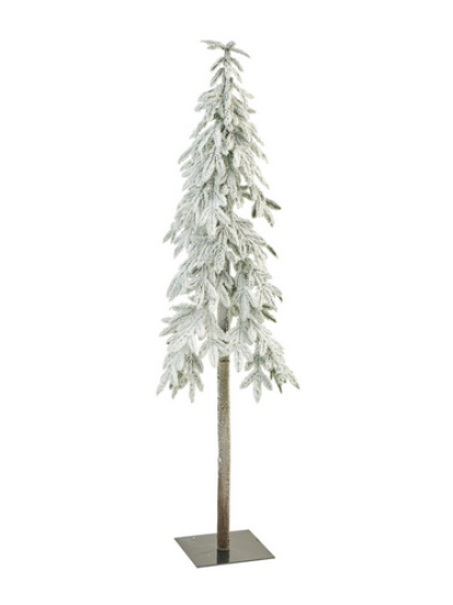Χριστουγεννιάτικο δέντρο colorado χιονισμένο με slim κορμό 180cm